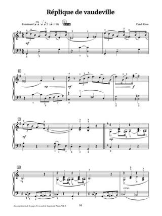 Solos Pour Piano Volume 5 - HAL LEONARD - Partition - Piano